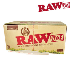 RAW Organic King Size Bulk Cone 800