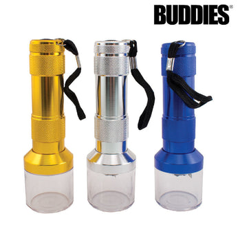 Buddies Flashlight Battery Powered Grinder