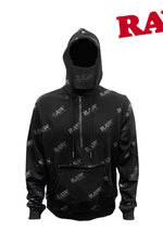 RAW Black on Black Hoodie - RAWLers