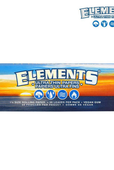 ELEMENTS ULTRA THIN ROLLING PAPERS KING SIZE WIDE