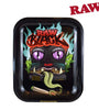 RAW Black Monster Rolling Tray Large 11"x14"