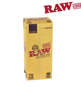 RAW Classic King Size Cones 75 pack