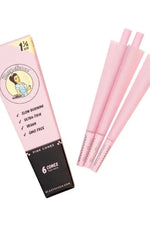 Blazy Susan 6 pack 1 1/4 Pink Pre Rolled Cones