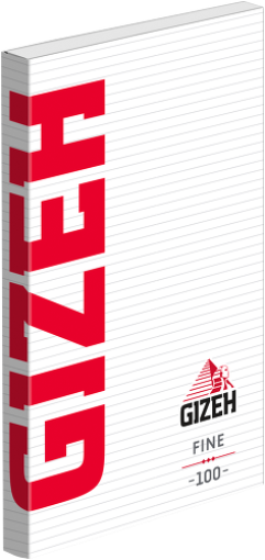 Gizeh Fine Red 100 Sheets per Pack