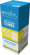 Evolv King Size Pre-Rolled Cones 800 Per Box