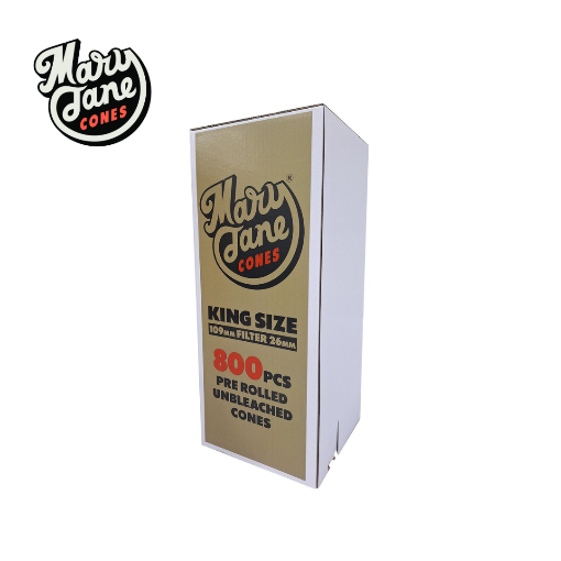 Mary Jane Cones King Size Bulk 800 Cones