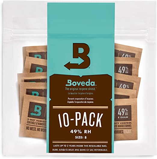 Boveda 62% 8G 10 Pack