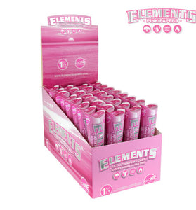 ELEMENTS PINK PRE-ROLLED CONES 1¼ 6 packs
