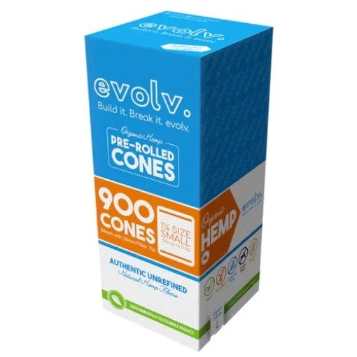 Evolv. 1 1/4 Pre-Rolled Cones Bulk 900 Per Box
