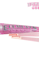 ELEMENTS PINK PRE-ROLLED CONES 1¼ 6 packs