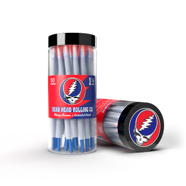 Dead Head Rolling Company - Blazy Susan Grateful Dead 50 pre-rolled 1 1/4" cones