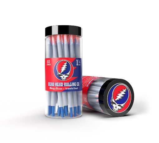 Dead Head Rolling Company - Blazy Susan Grateful Dead 50 pre-rolled 1 1/4