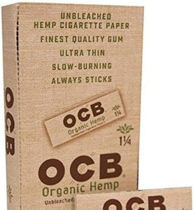 OCB Organic Hemp 1 1/4