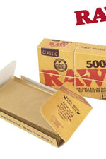 RAW Classic 500's 1 1/4 Rolling Papers