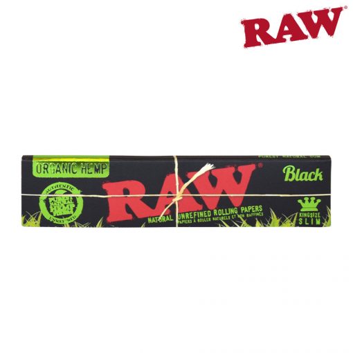 RAW Black Organic King Size
