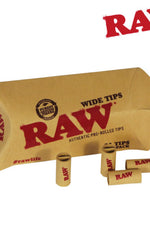 RAW Wide Pre-Rolled Tips Pillow Pack