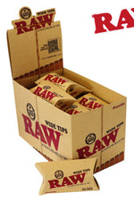 RAW Wide Pre-Rolled Tips Pillow Pack