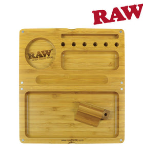 RAW Bamboo Back Flip Tray with Magnet