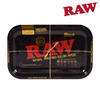 RAW Rolling Tray Black and Gold