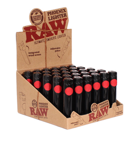 RAW Phoenix Lighter Full Box of 30 Lighters