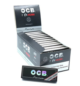 OCB Black Premium 1 1/4 + Filters