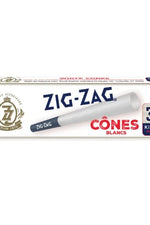 Zig Zag White King Size Cones 3 Pack