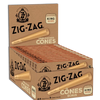 Zig Zag Unbleached King Size Cones 3 Pack