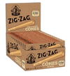 Zig Zag Unbleached King Size Cones 3 Pack