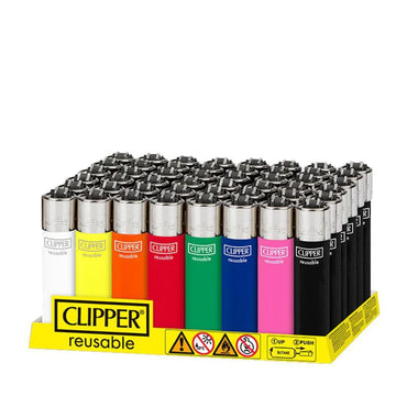 Clipper Assorted Large Lighter Solid Colours