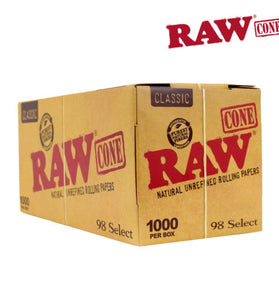 RAW CLASSIC CONE 98 SELECT – 1000/BOX