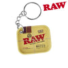 RAW Mini Rolling Tray Metal Keychain