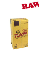 RAW PRE-ROLLED CONE 1¼ – 75/PACK