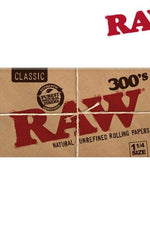 RAW Classic 1 1/4 Natural Rolling Papers 300 pack - We Roll With It