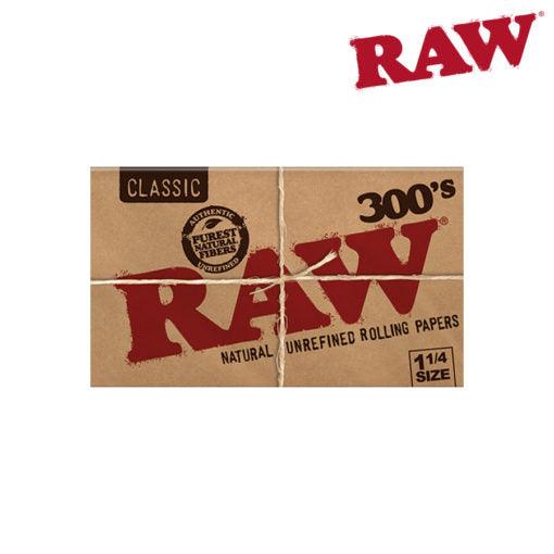 RAW Classic 1 1/4 Natural Rolling Papers 300 pack - We Roll With It
