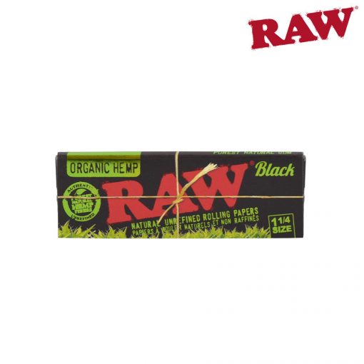 RAW Organic Black 1 1/4