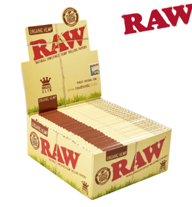 RAW Organic King Size Slim - Full Box - We Roll With It