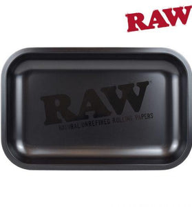 RAW Murdered Black Rolling Tray - Small - We Roll With It