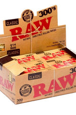 RAW Classic 1 1/4 Natural Rolling Papers 300 pack