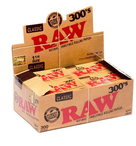 RAW Classic 1 1/4 Natural Rolling Papers 300 pack