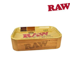 RAW Acacia Wood Cache Box Small - We Roll With It