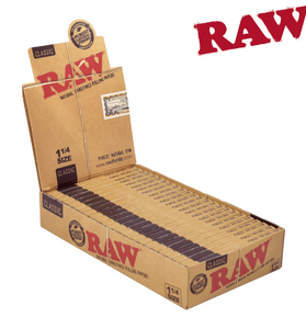 RAW Classic Full Box 1 1/4" Size - We Roll With It