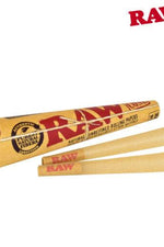 RAW 6 Pack FULL DISPLAY 1 1/4 Classic Pre-Rolled Cones - We Roll With It